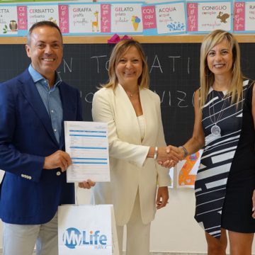 My Life dona € 30.000 alla scuola pubblica