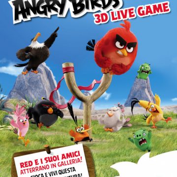 ANGRY BIRDS 3D LIVE GAME: AL CENTRO COMMERCIALE CAROSELLO DI CARUGATE (MILANO) PARTE IL PRIMO TOUR ITALIANO