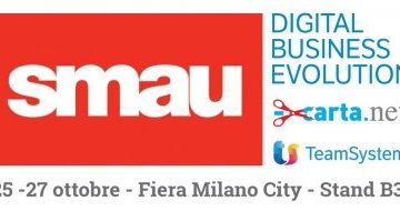 TeamSystem e Menocarta.net insieme a SMAU 2016