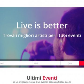 PickArtist, il servizio online che rivoluziona il mondo degli eventi ed aiuta gli artisti ad esibirsi dal vivo