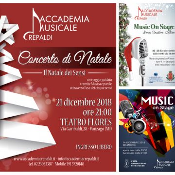 Un dicembre ricco di appuntamenti per Accademia Musicale Crepaldi