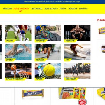 La nuova immagine online di ProAction: un portale a misura di sportivo