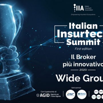 Wide Group SpA vince nella categoria “​il Broker più innovativo​” degli Italian Insurtech Awards 2020