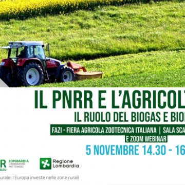 Il PNRR e l’agricoltura 4.0: il ruolo del biogas e biometano