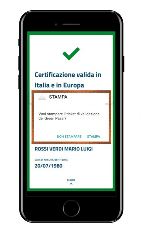 L’azienda milanese Zenyth dopo GPCheck (sistema automatico di lettura del Green Pass) lancia la prima App che snellisce i controlli del super green pass attraverso la stampa di un ticket cartaceo