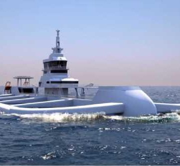 Ocean Ark, il super yacht per la piscicoltura sostenibile ottiene l’approvazione di principio in Italia