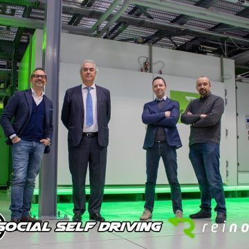 Reinova e Social Self Driving firmano l’accordo per lo sviluppo di un innovativo sistema di  Guida Autonoma e Semi-autonoma