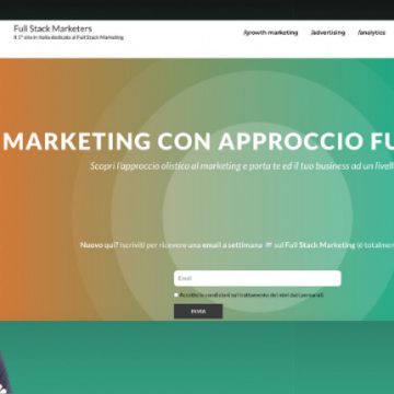 Un 30enne siciliano crea FullStackMarketers.it: il primo sito in Italia che parla di Full Stack Marketing, una vera rivoluzione nel settore