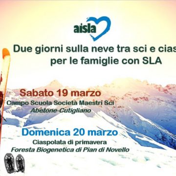 AISLA, 19 E 20 MARZO L’ABETONE È META SOLIDALE