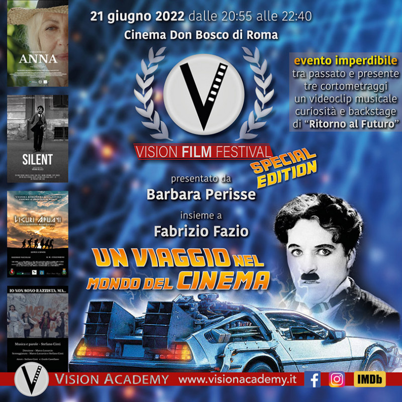 Vision Film Festival di Roma – Special Edition “Un viaggio nel mondo del Cinema”