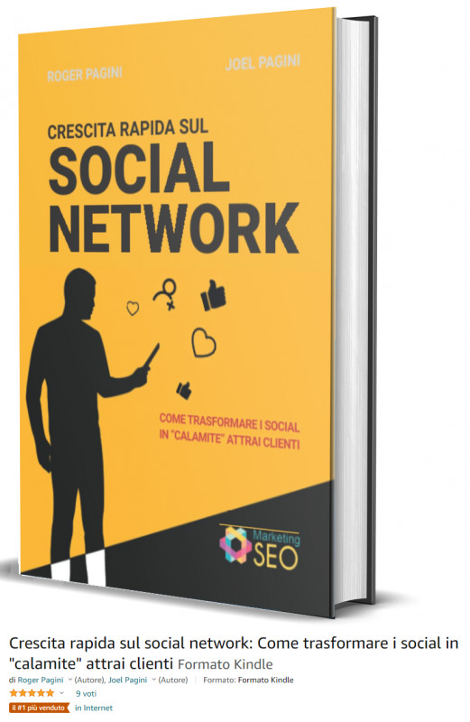 Crescita rapida sul social network, il nuovo libro di Roger e Joel Pagini e’ gia primo in classifica su Amazon