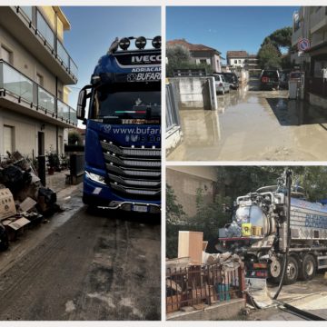 Alluvione Marche, il contributo dell’azienda Bufarini Servizi Aziendali