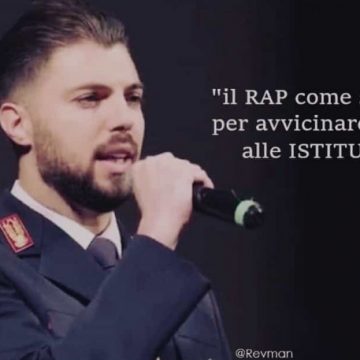 Revman, il Poliziotto Rapper si esibirà presso il Campo dei Miracoli di Corviale a Roma