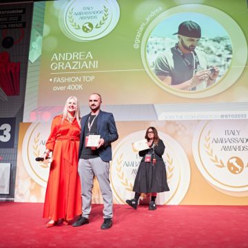 ANDREA GRAZIANI vince l’Italy Ambassador Awards