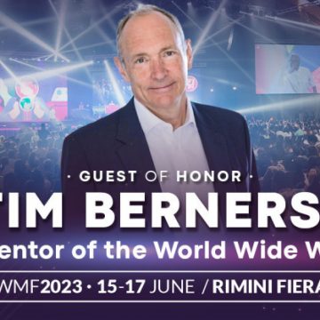Sir Tim Berners-Lee ospite d’eccezione al WMF 2023: sul Mainstage del Festival l’inventore del World Wide Web