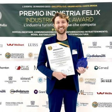 Il gruppo pugliese Hagakure riceve il Premio Industria Felix de Il Sole24Ore