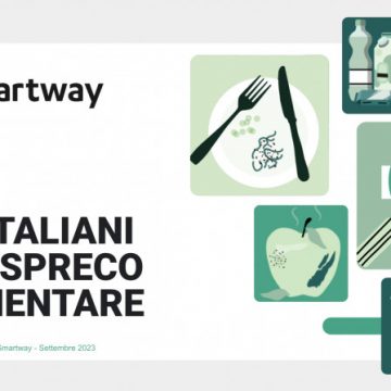 Rapporto OPINIONWAY-SMARTWAY sullo spreco alimentare. Nel 2022 in Italia cestinati  595,3 grammi di cibo a persona a settimana: i 18/24enni sono i campioni dello spreco