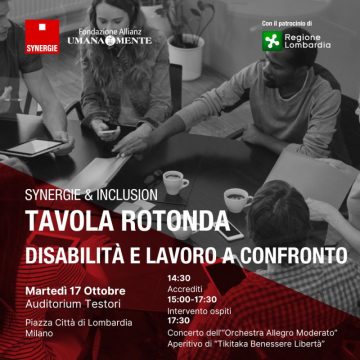 SYNERGIE & INCLUSION: Una Tavola rotonda per l’inclusione