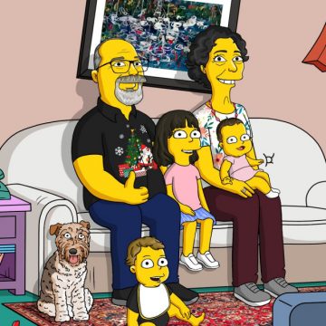 Idee regali di Natale 2023: trova il ritratto Simpson perfetto su GetMeYellow!