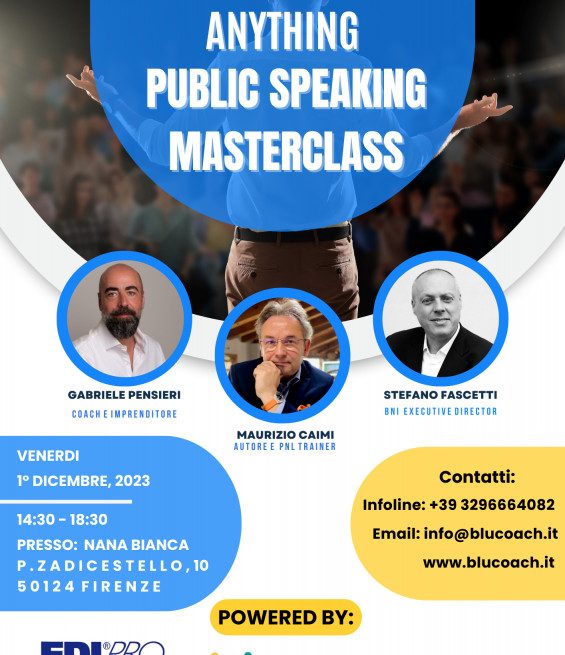 PITCH ANYTHING – Public Speaking Masterclass per trasmettere il tuo messaggio forte e chiaro PITCH ANYTHING – Public Speaking Masterclass per trasmettere il tuo messaggio forte e chiaro