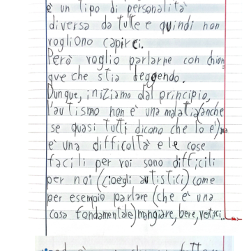 Cos’è l’autismo spiegato da un bambino