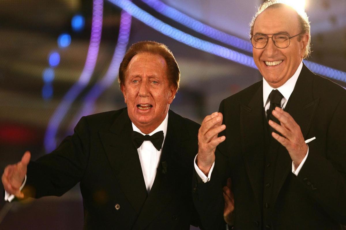 Pippo Baudo con Mike Bongiorno