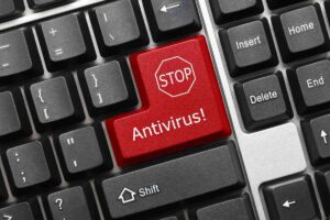 tasto antivirus