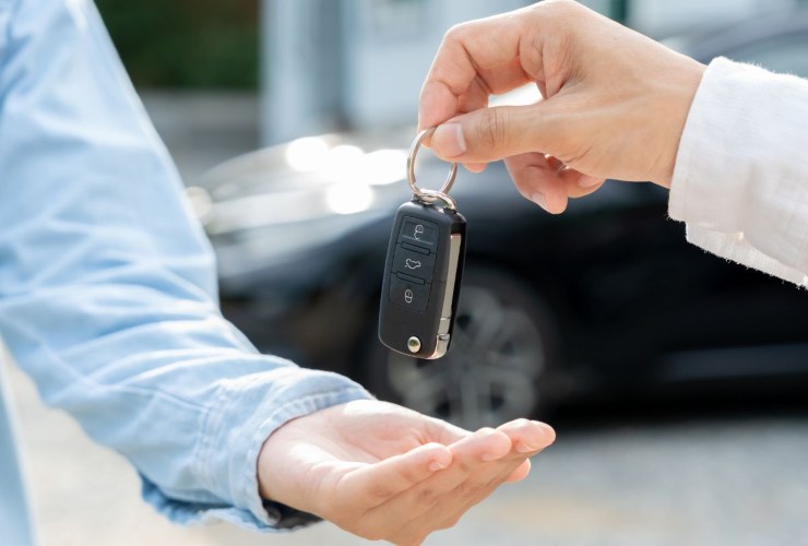 consegna chiavi dopo acquisto auto
