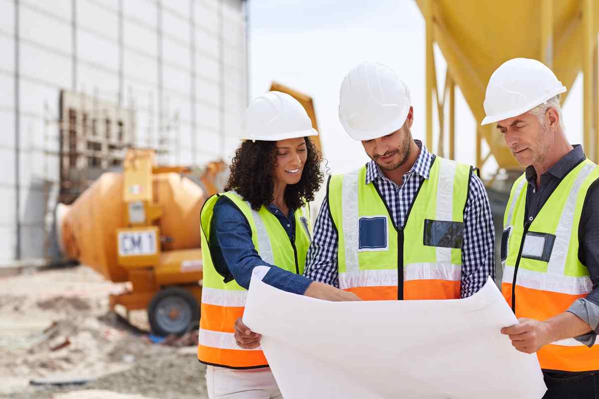 persone in cantiere