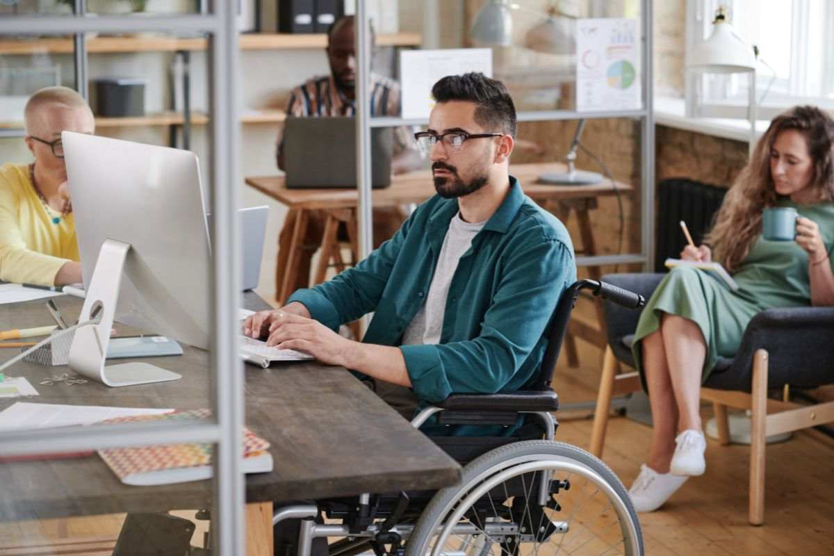 disabile al pc