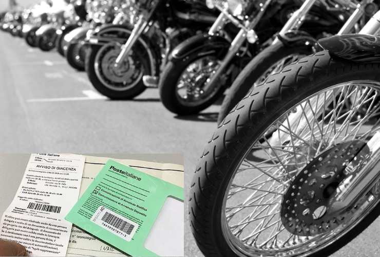 moto parcheggio
