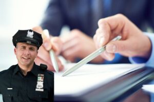 fogli e poliziotto