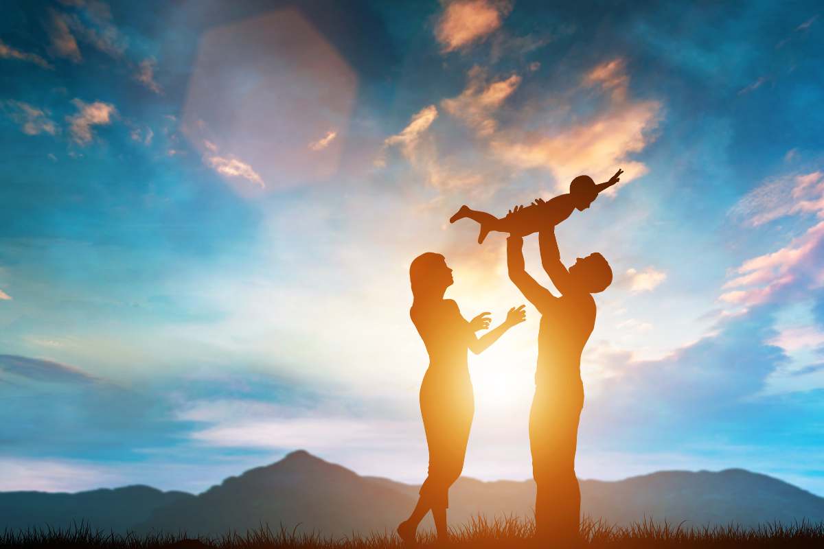famiglia felice 