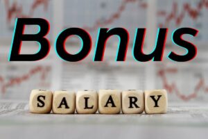 scritta bonus e salario